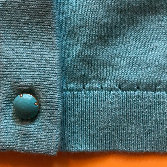 KATE SPADE New York Tiffany blue cardigan sweater - Picture 8 of 10